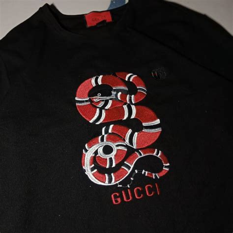 gucci snake crewneck
